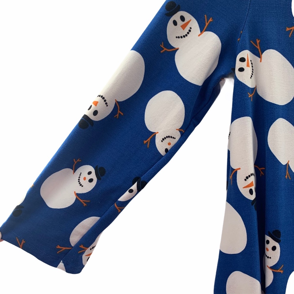 North Pole Trading Co Snowman Print Nightgown S - Picture 4 of 8